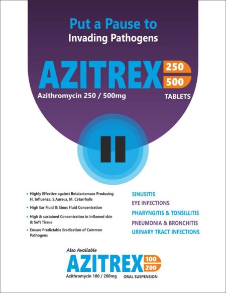 AZITREX tablets