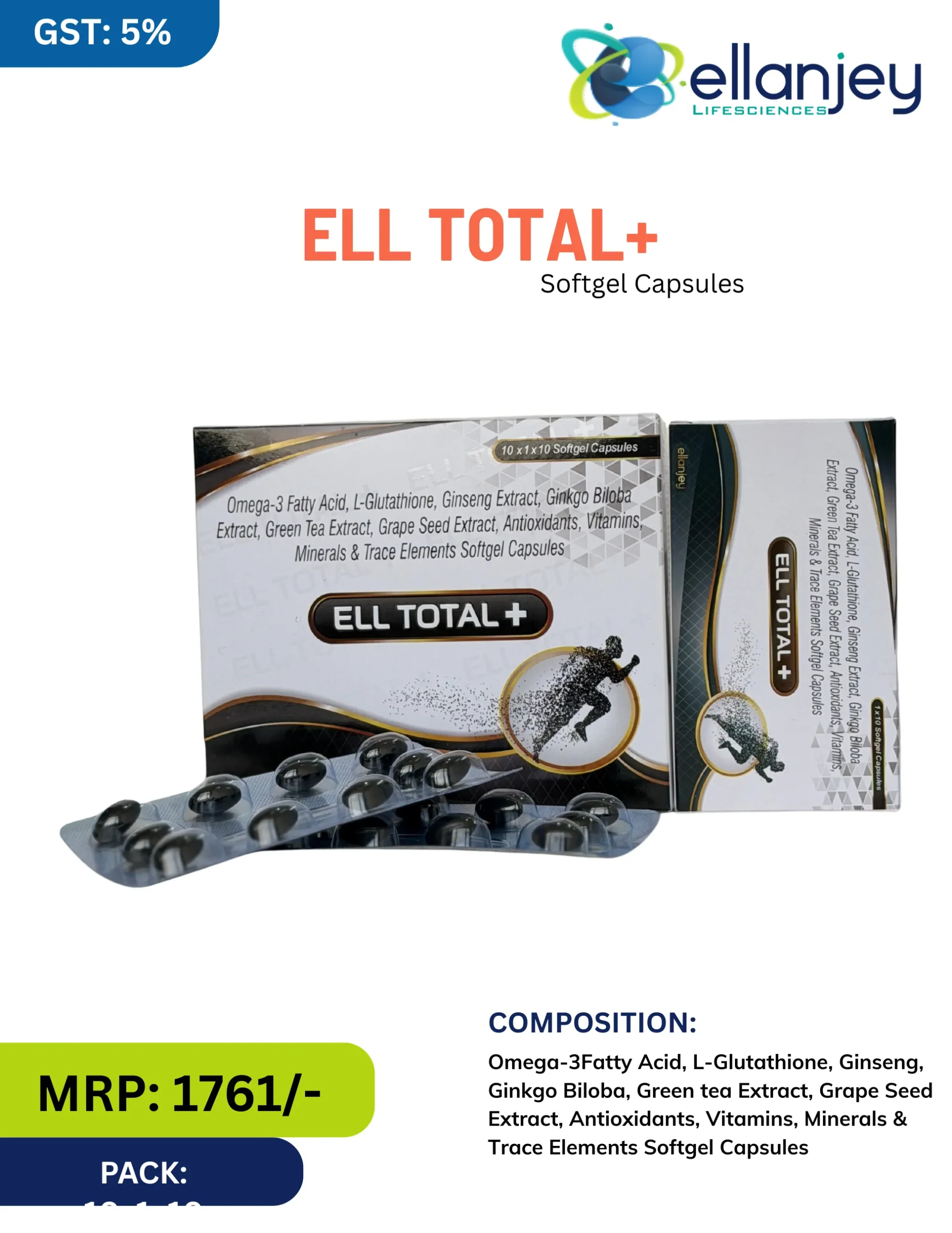 ELL TOTAL+ Softgel Capsules