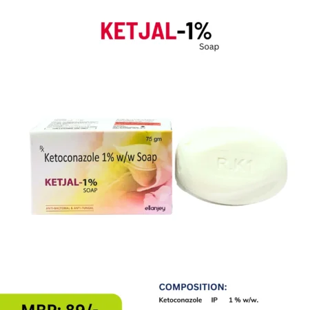 Ketoconazole 1% w/w Soap