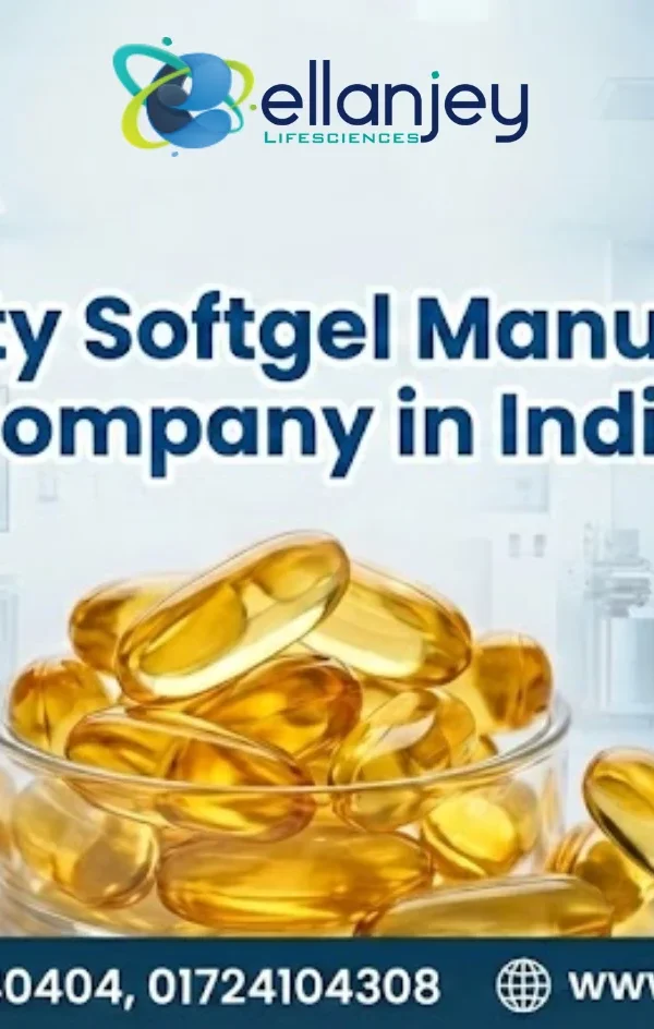 third party softgel manufacturing Company in india