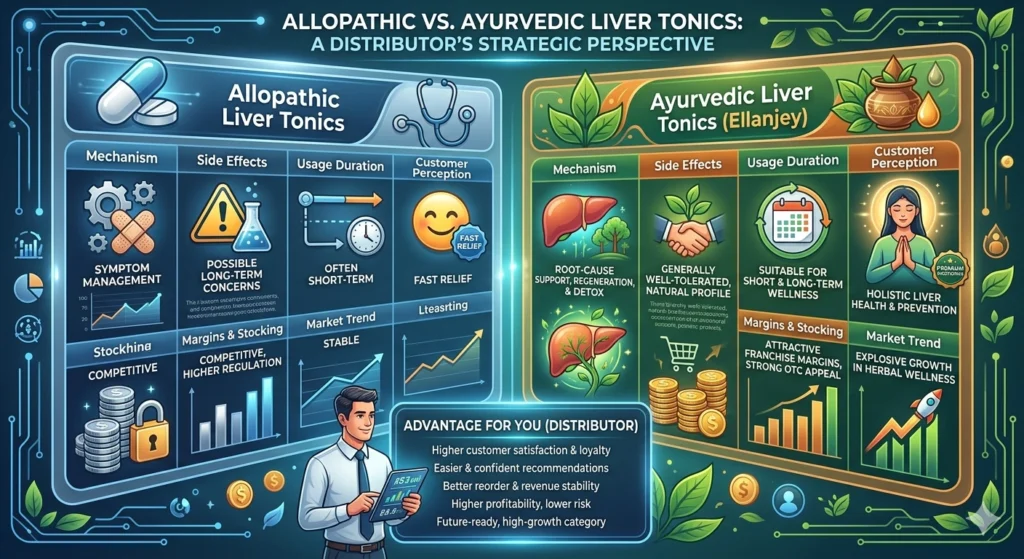 Allopathic vs Ayurvedic Liver Tonics