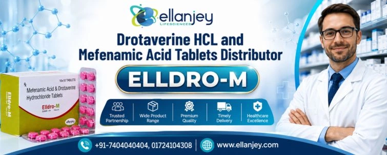 Drotaverine hcl and mefenamic acid tablets distributor