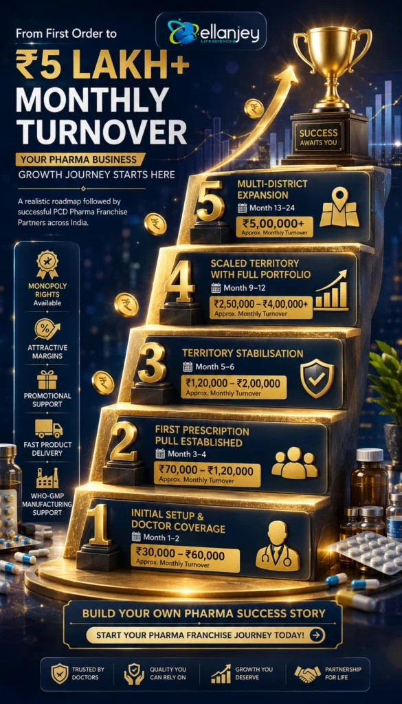 Monthly Growth With Ellanjey Ai Generated Image